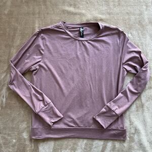 Lukka Lux Long Sleeve Shirt Blush Women’s Medium‎